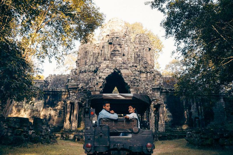 Solitaire Damnak Villa Hotel Siem Reap Esterno foto